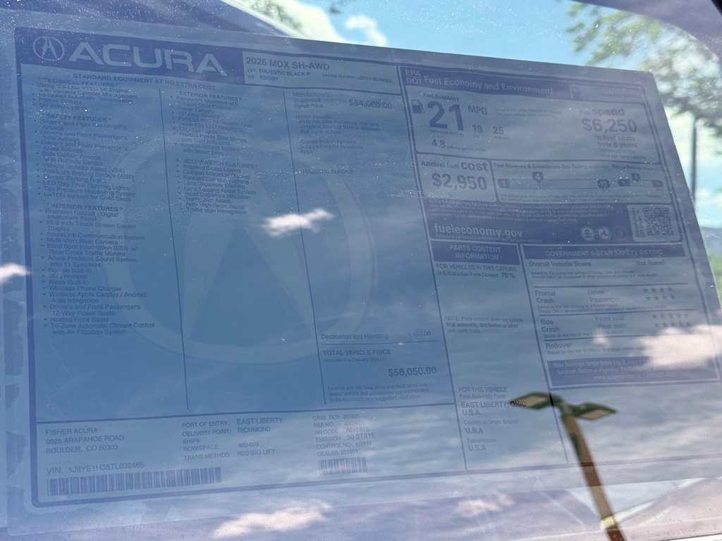 Certified 2026 Acura MDX SH-AWD image 30