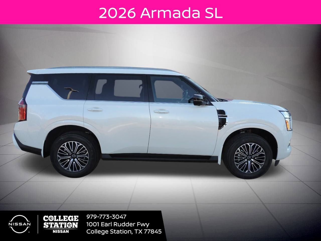 New 2026 Nissan Armada SL w/ Captain's Chari Seat Package image 2