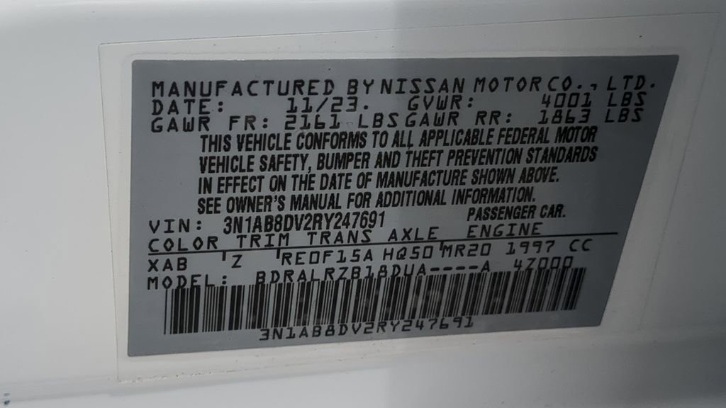 Certified 2024 Nissan Sentra SR FWD image 26