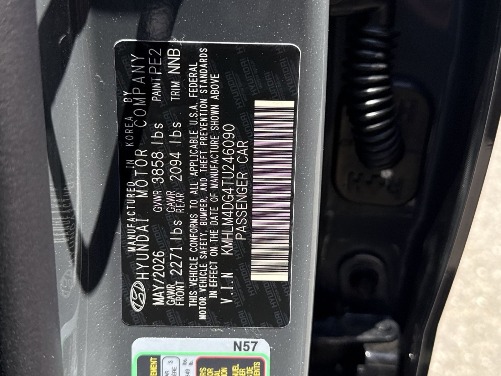 New 2026 Hyundai Elantra Sport FWD image 49