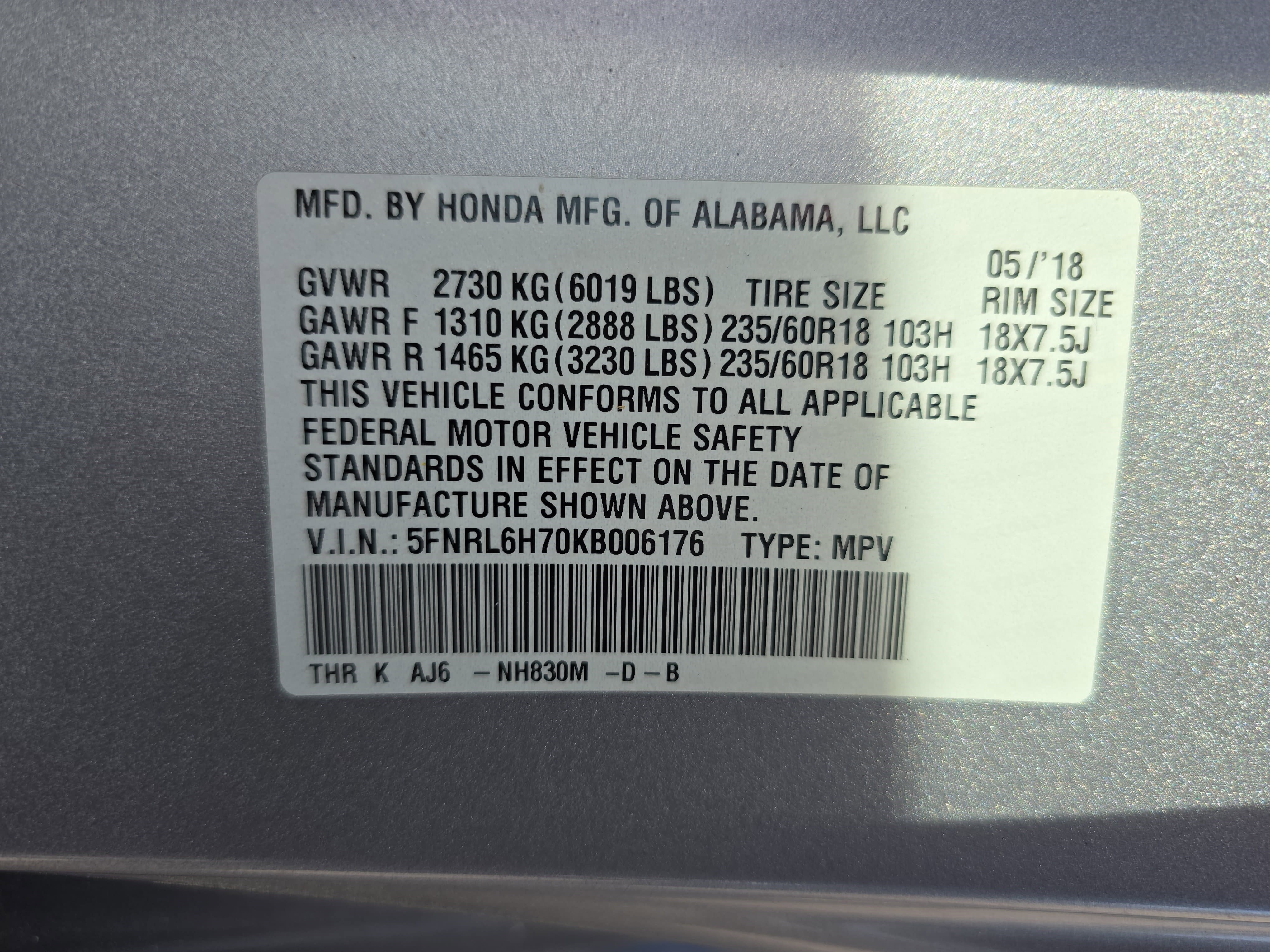 Used 2019 Honda Odyssey EX-L image 39