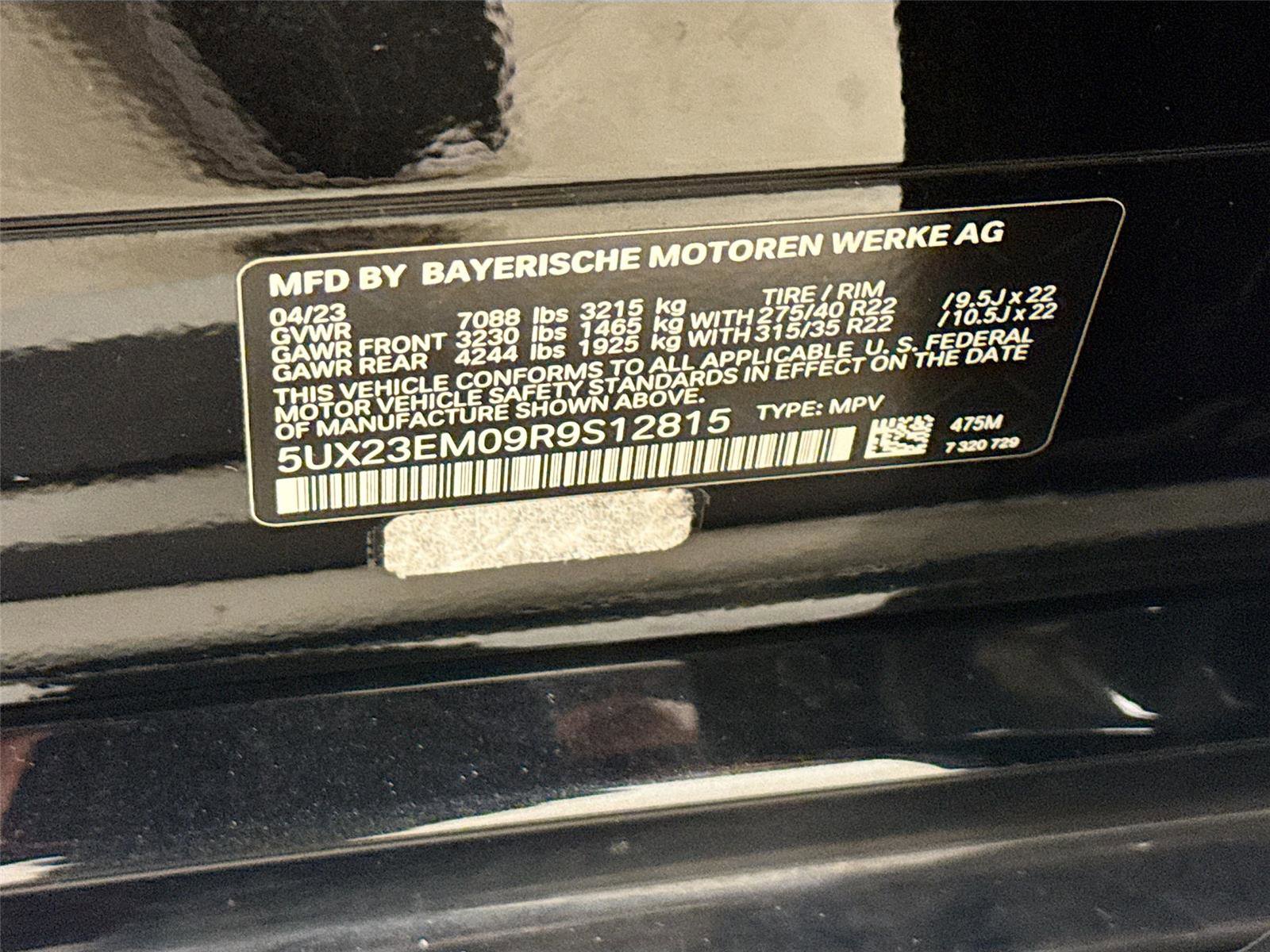 Used 2024 BMW X7 xDrive40i w/ M Sport Package image 33