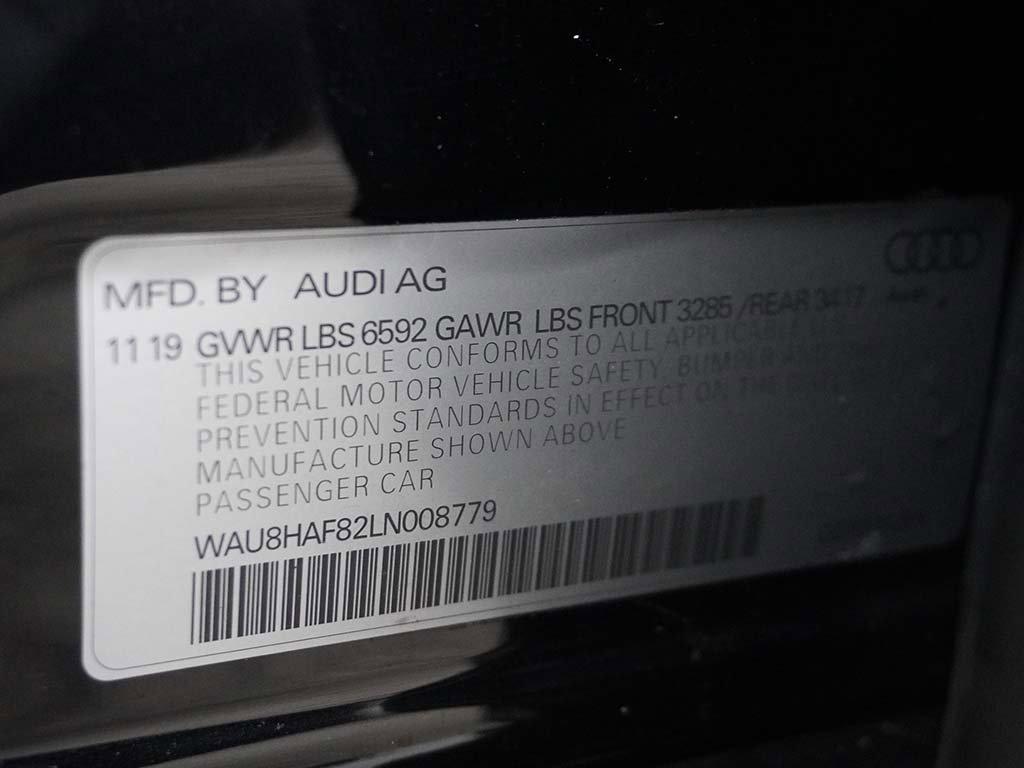 Used 2020 Audi A8 L 3.0T w/ Executive Package image 72