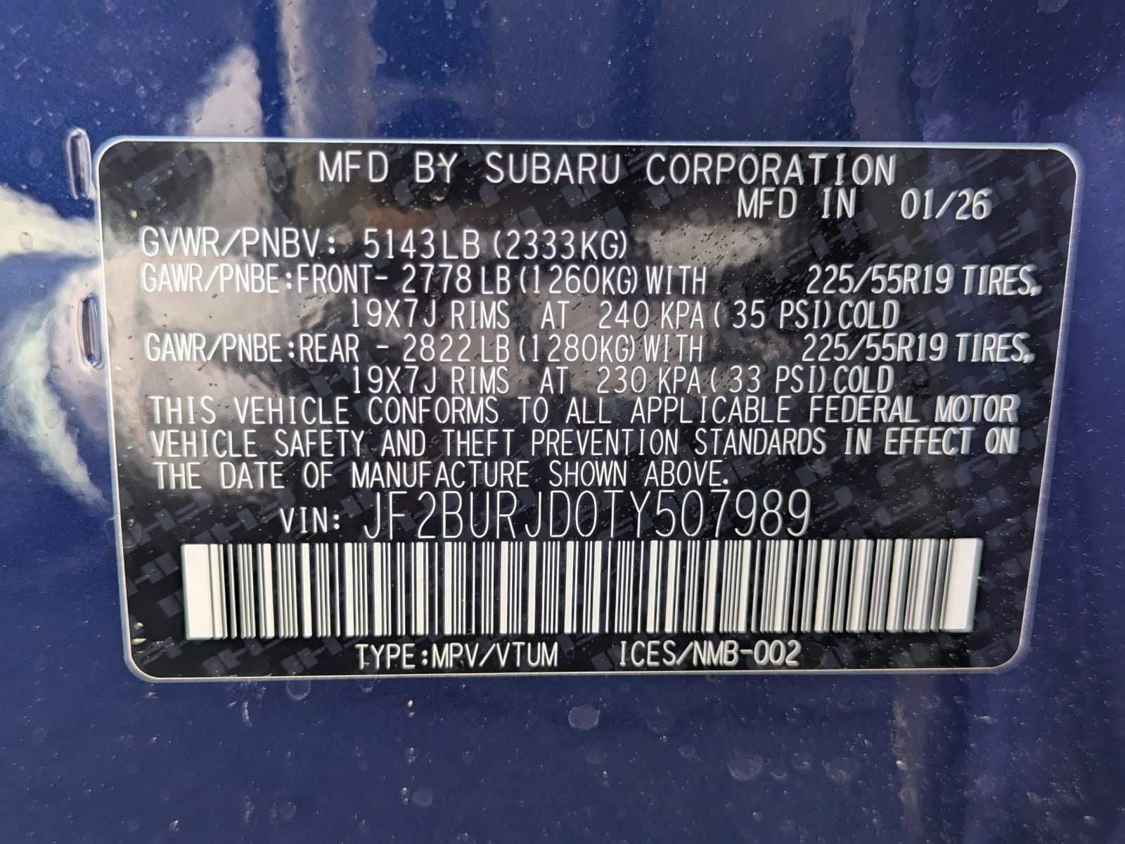 New 2026 Subaru Outback Touring XT AWD/4WD image 24