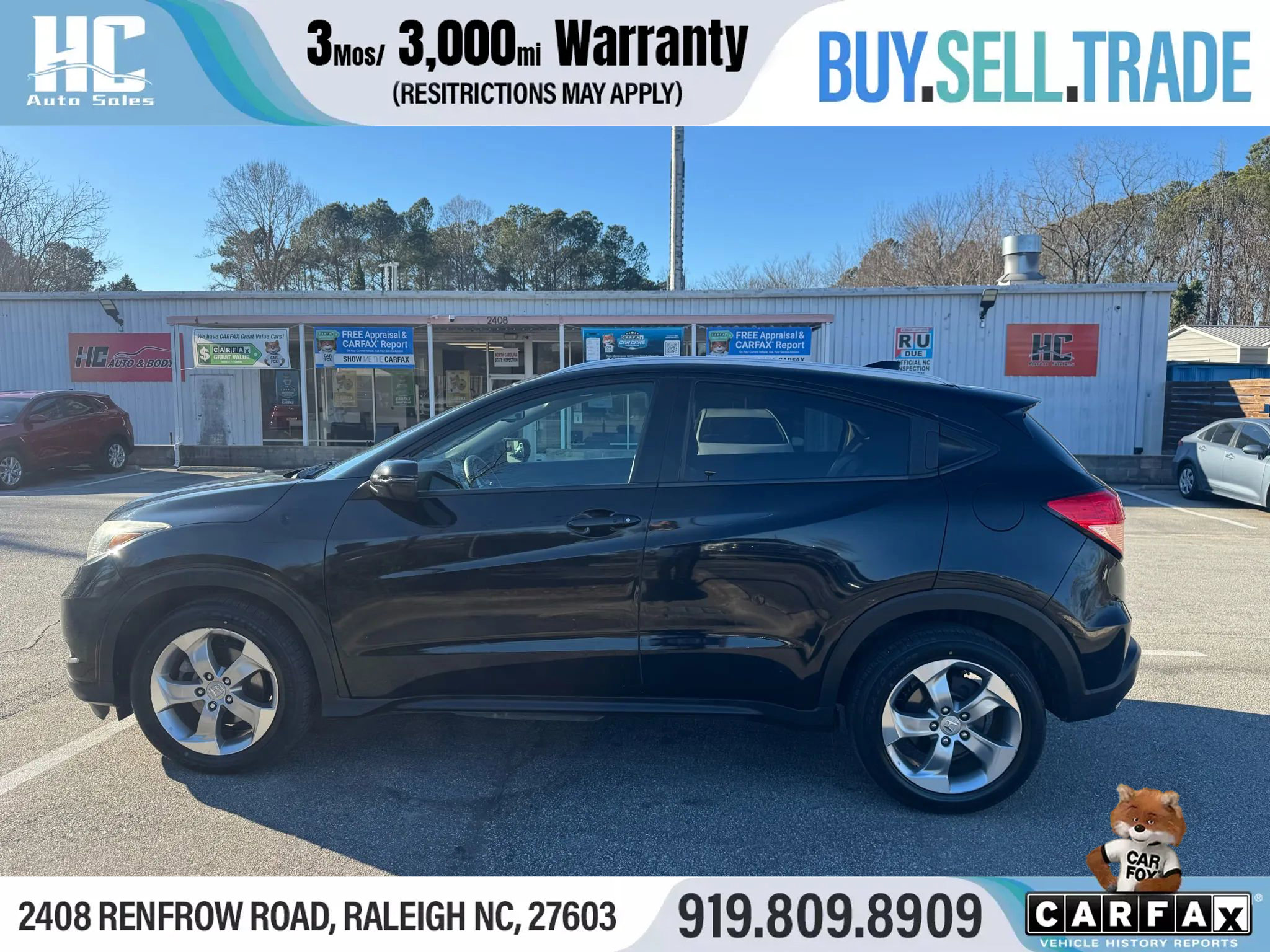 Used 2016 Honda HR-V EX-L image 2