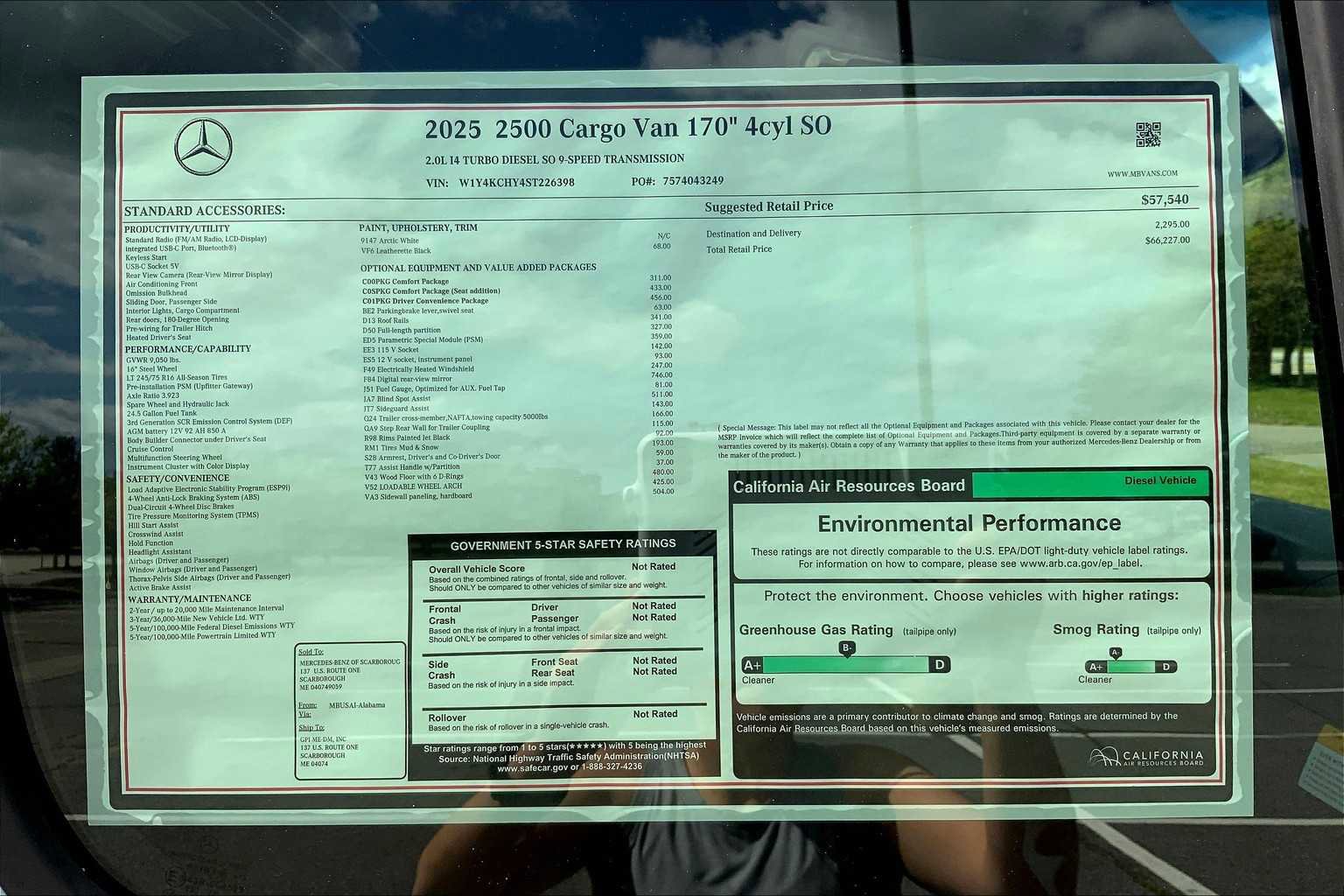 Certified 2025 Mercedes-Benz Sprinter 2500 image 27