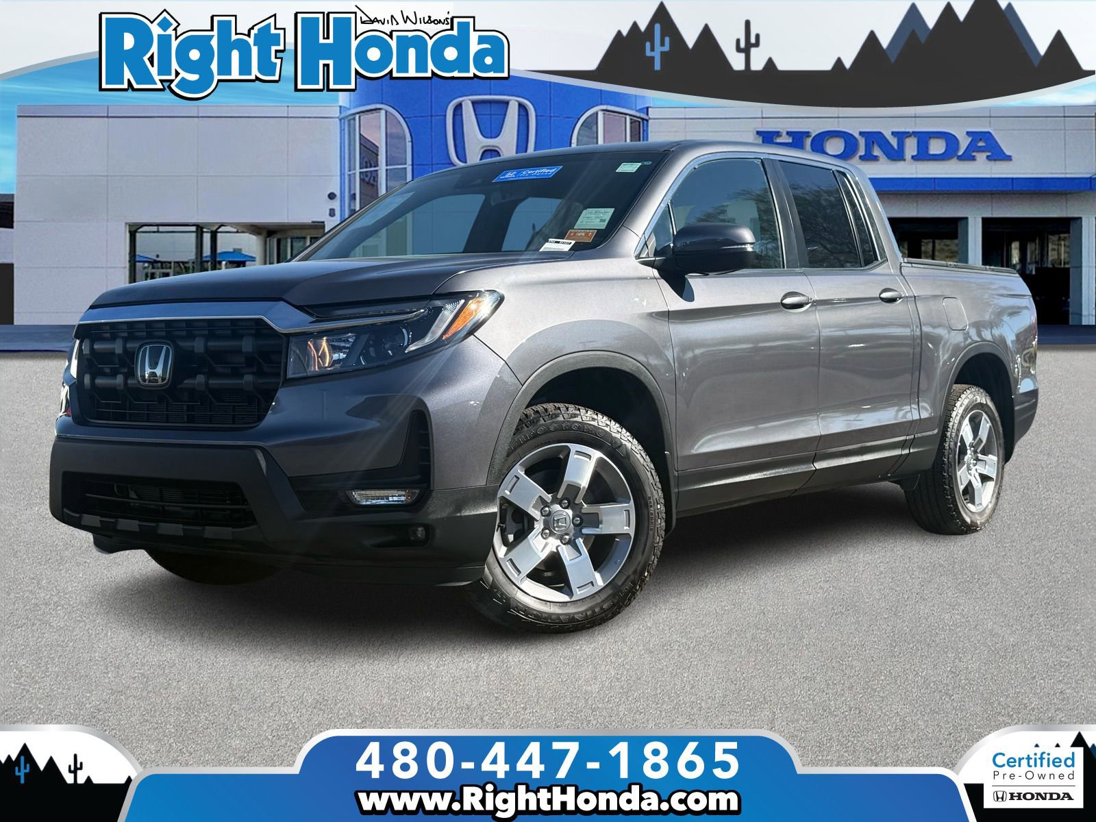 Certified 2025 Honda Ridgeline RTL image 1