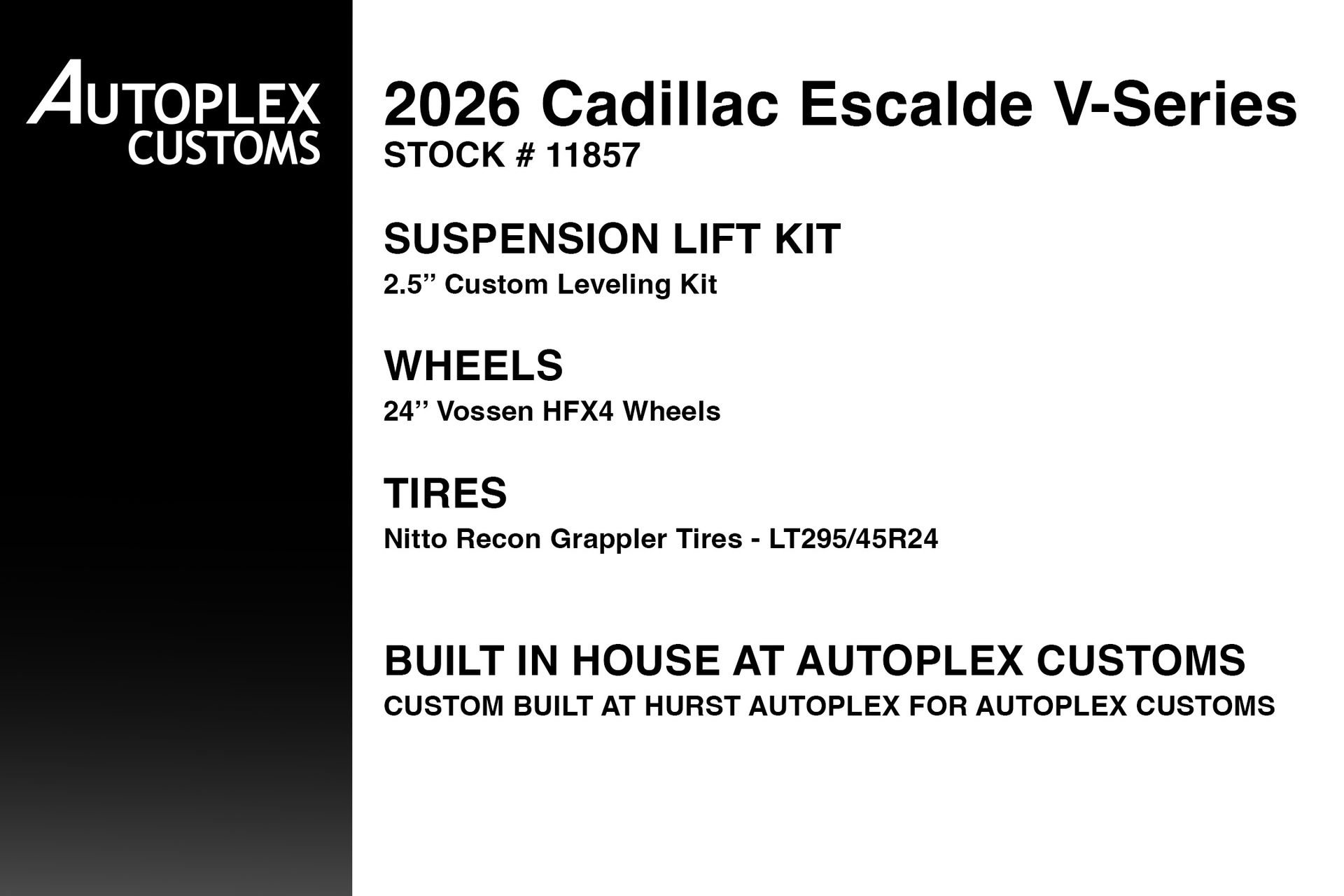 Used 2026 Cadillac Escalade V w/ LPO, ONYX Package image 2