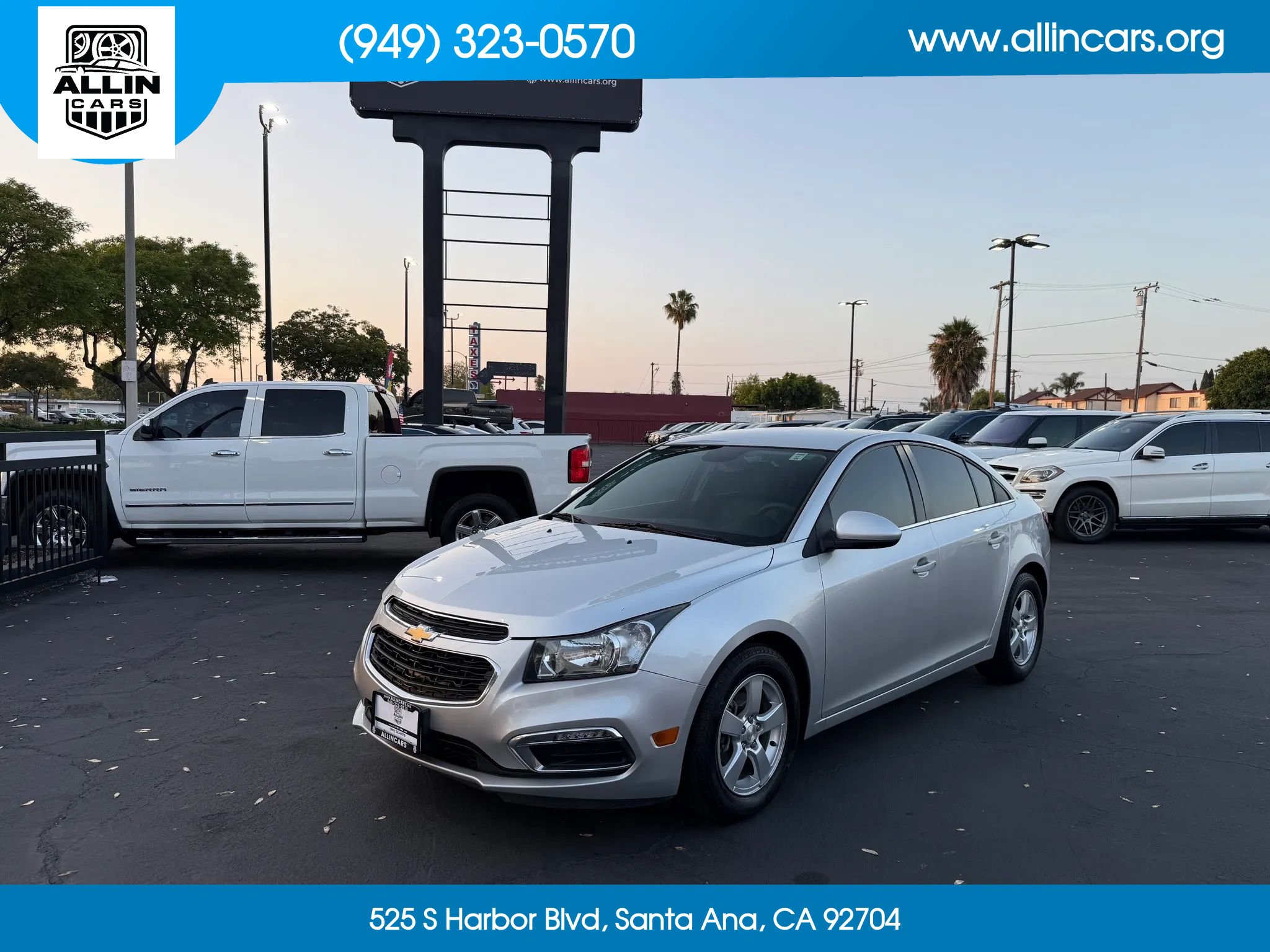 Used 2016 Chevrolet Cruze LT FWD image 1