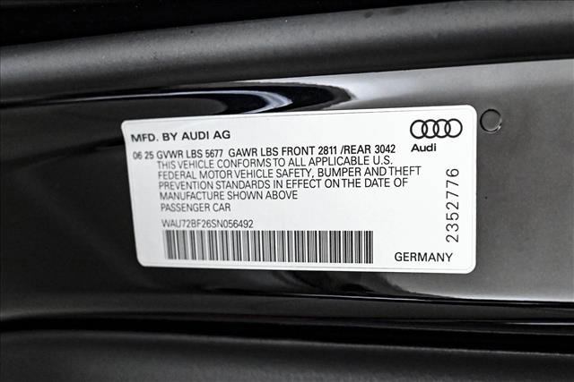 New 2025 Audi A6 Premium Plus image 24