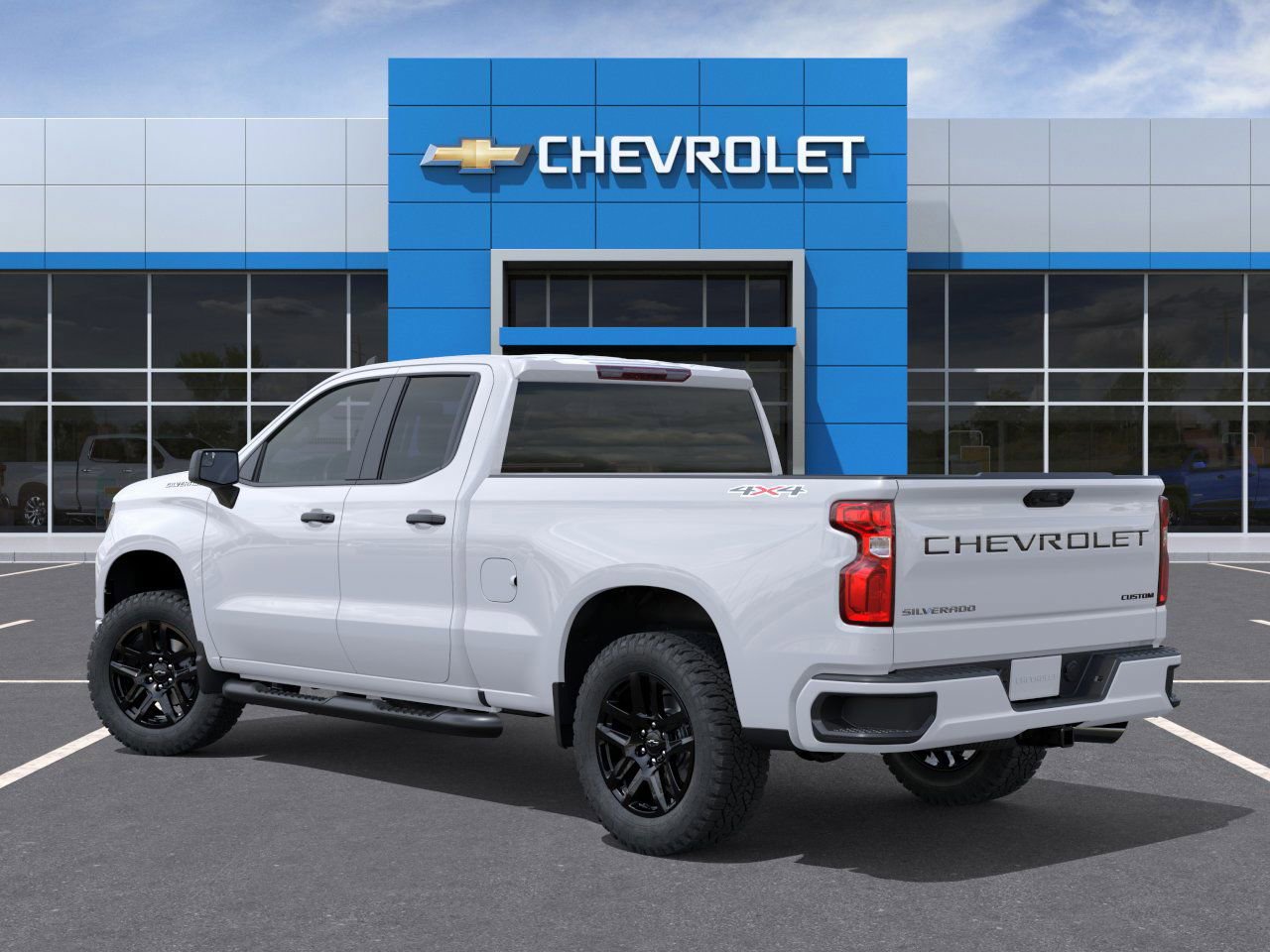 New 2026 Chevrolet Silverado 1500 Custom w/ Turbomax Blackout Package image 3