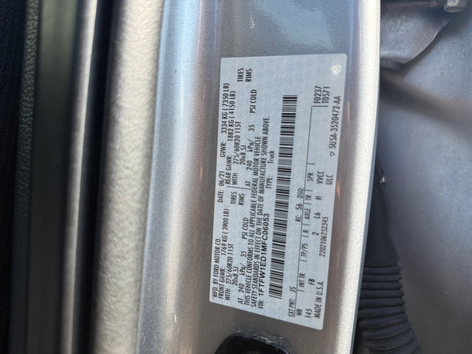 Used 2021 Ford F150 XLT w/ Equipment Group 302A High image 30