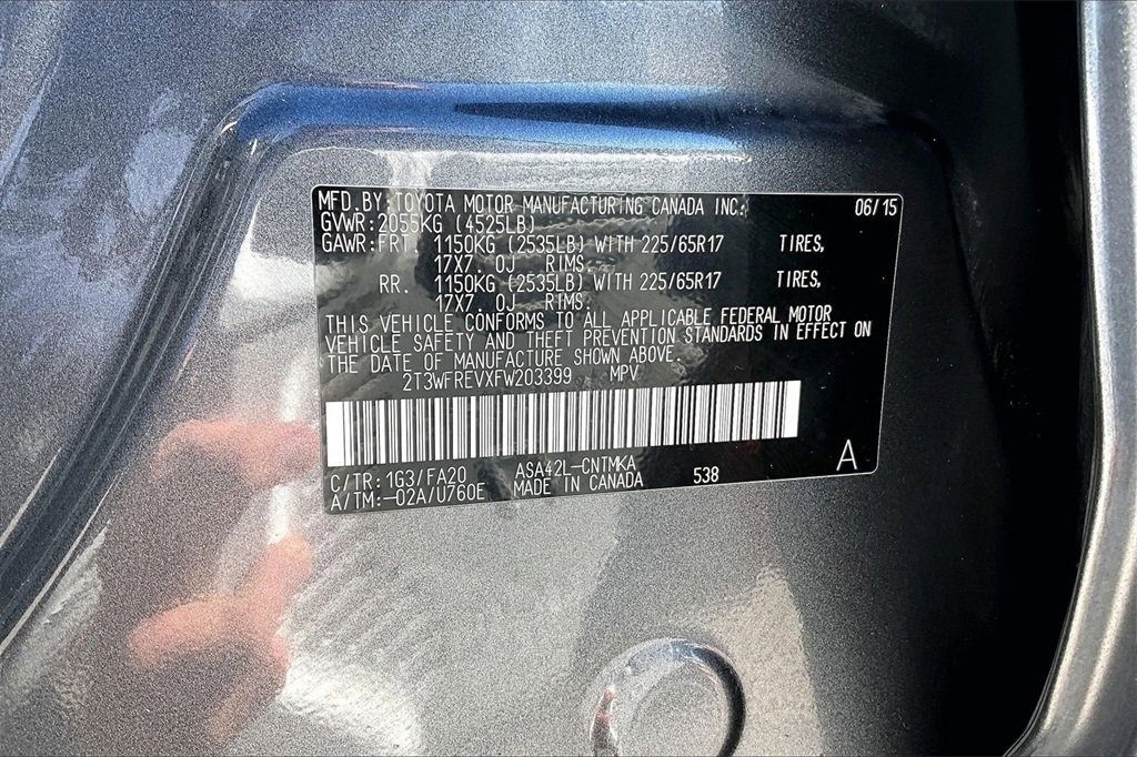 Used 2015 Toyota RAV4 XLE image 32