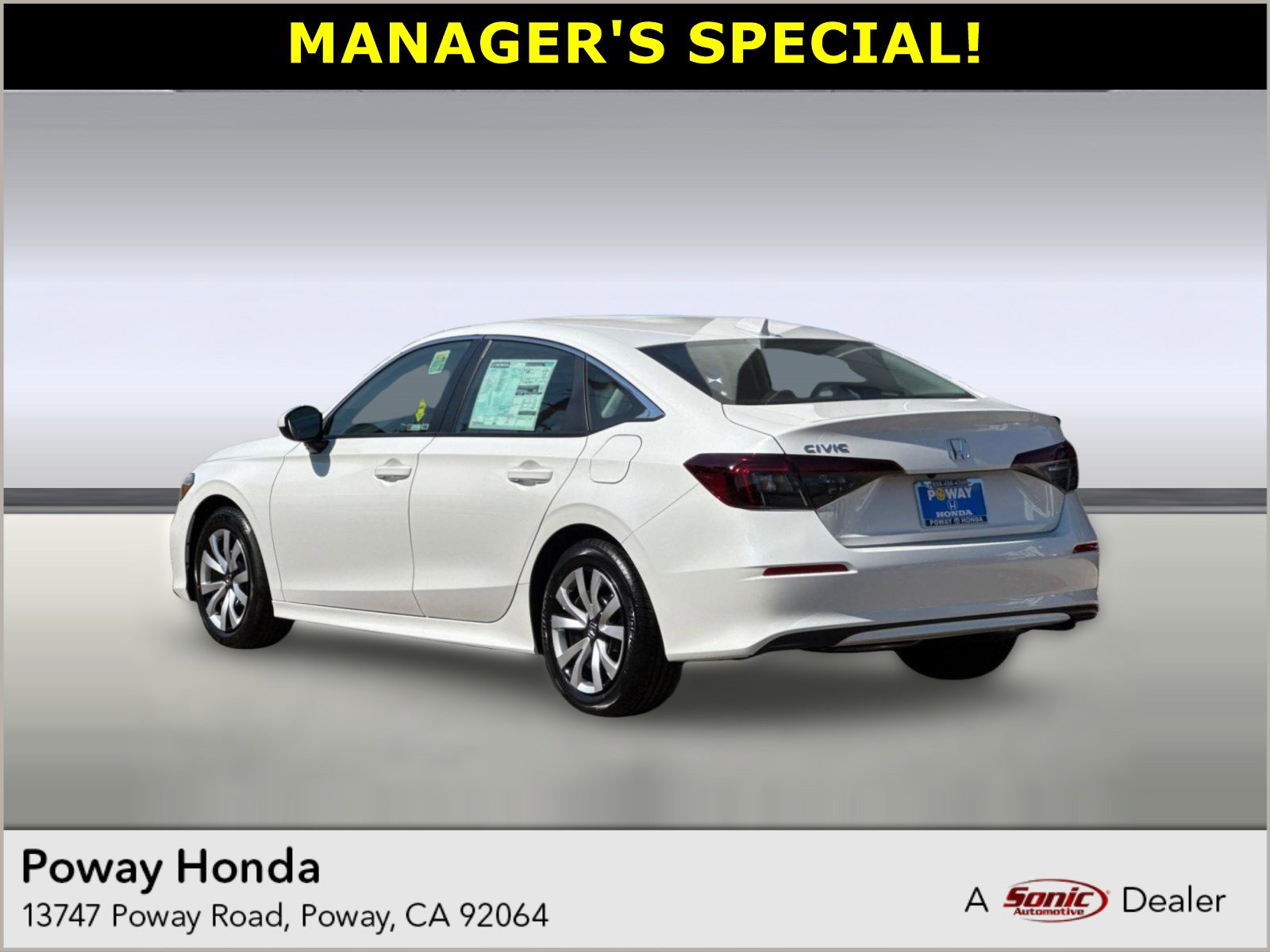 New 2026 Honda Civic LX image 1