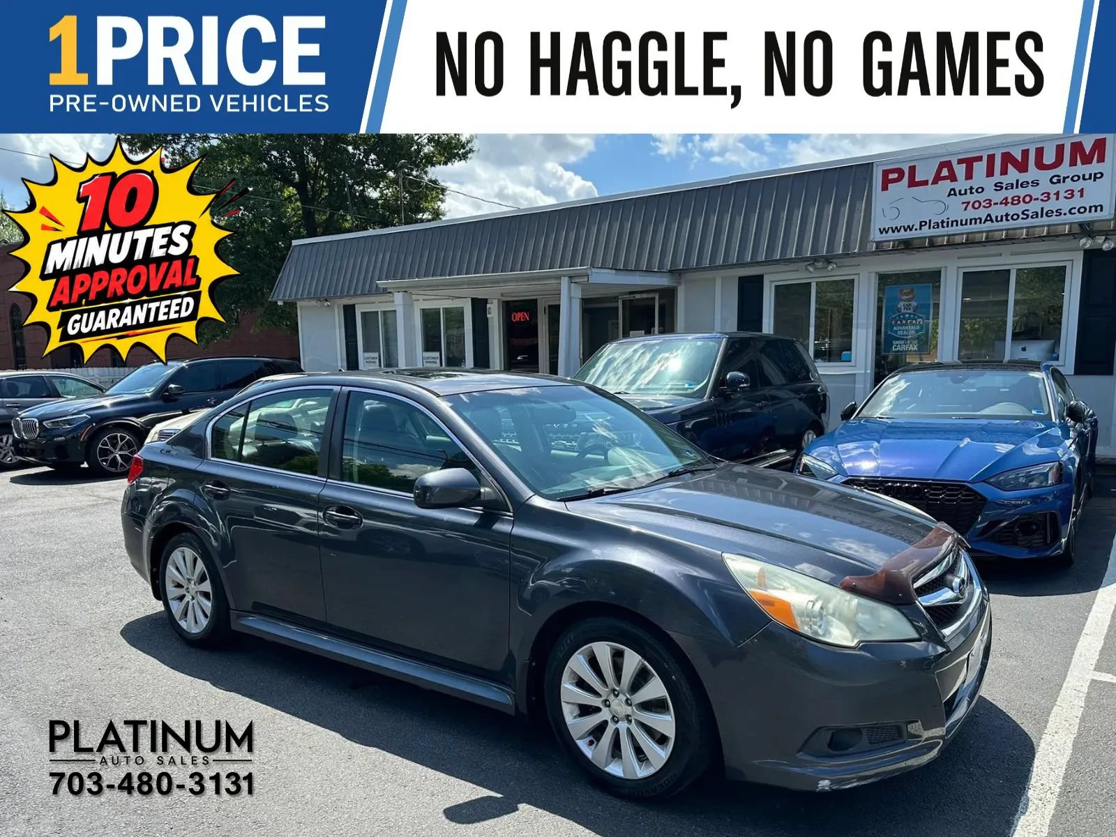 Used 2011 Subaru Legacy 3.6R Limited w/ Popular Equipment Group 2A AWD/4WD image 1