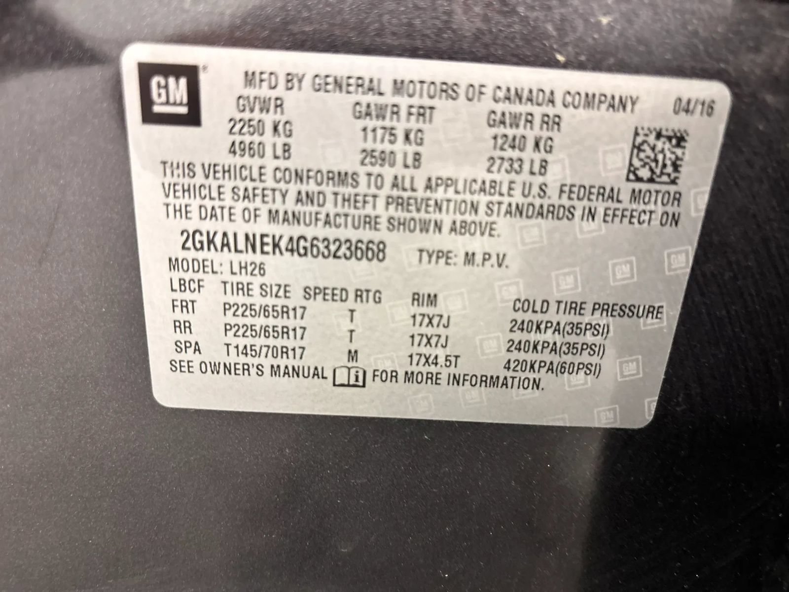 Used 2016 GMC Terrain SLE w/ Driver Alert Package I FWD image 60