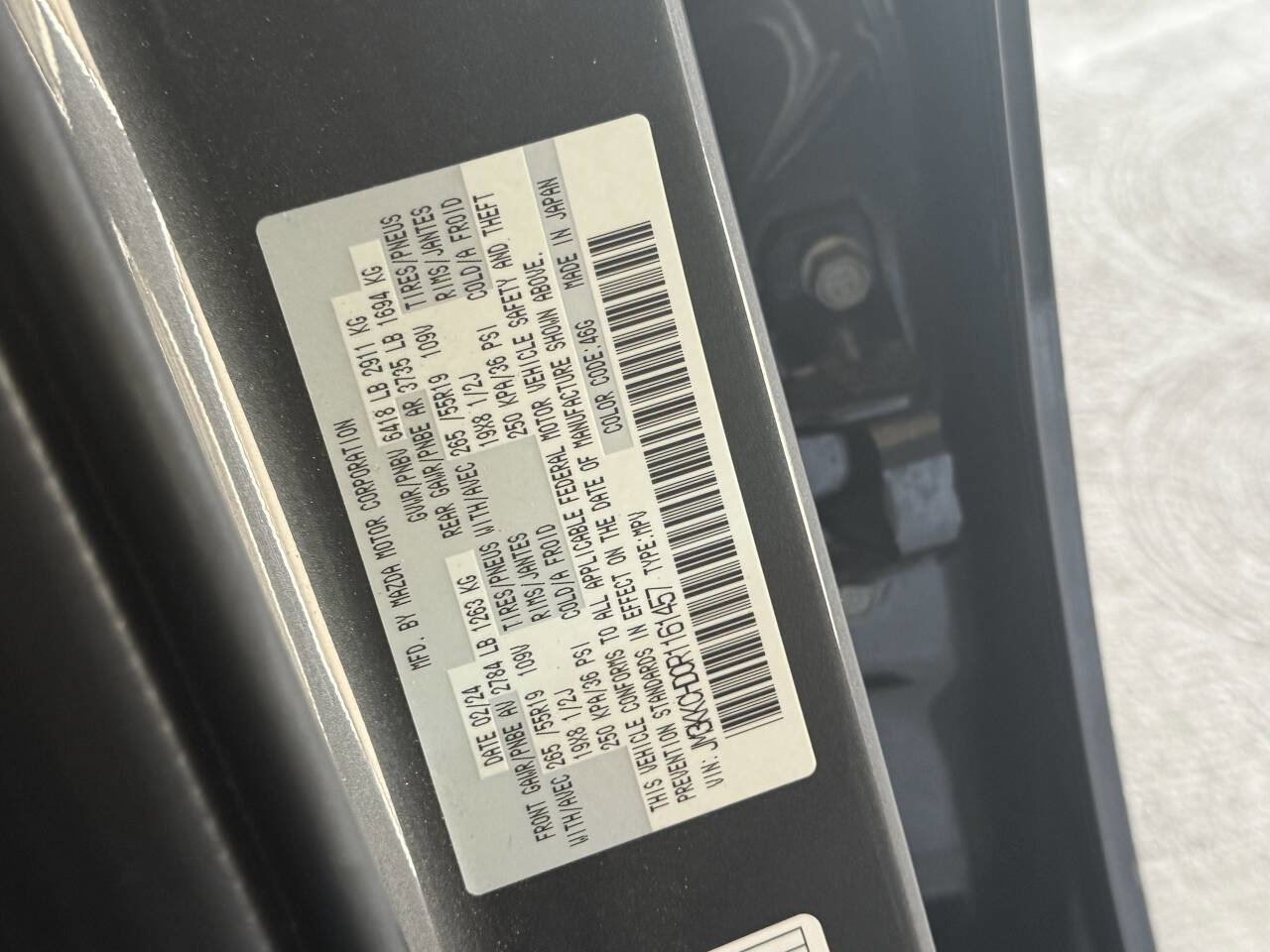 Used 2024 MAZDA CX-90 3.3 Turbo w/ Preferred Plus image 21