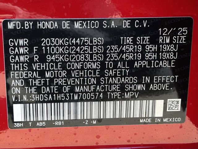 New 2026 Acura ADX A-Spec image 37