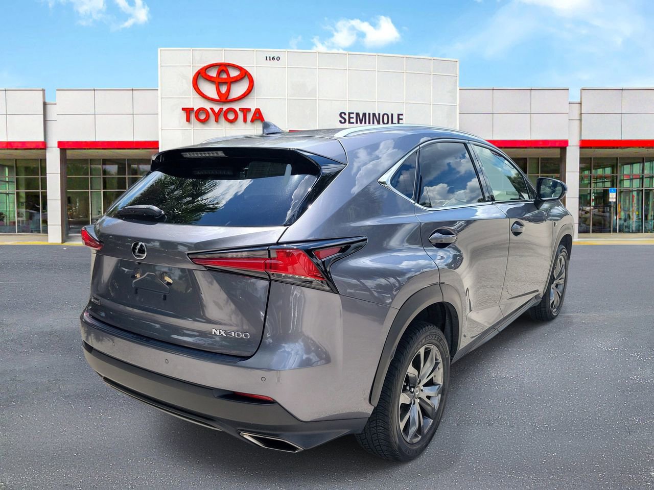 Used 2021 Lexus NX 300 F Sport w/ F Sport Premium Package FWD image 3