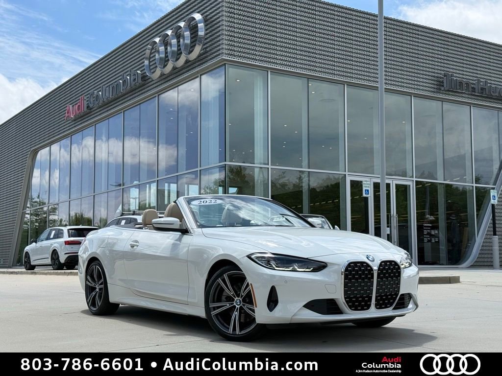 Used 2022 BMW 430i Convertible w/ Convenience Package RWD image 2