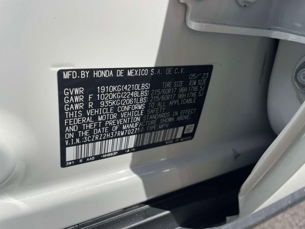 Certified 2024 Honda HR-V LX image 18
