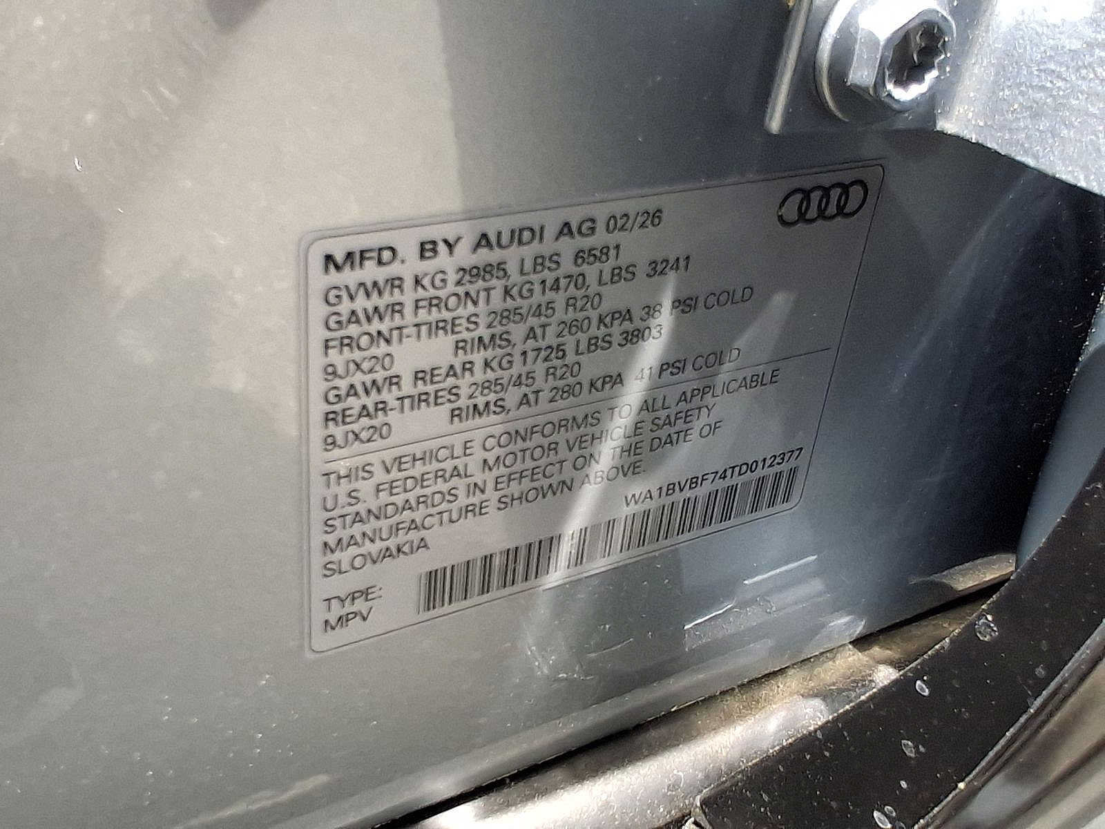 New 2026 Audi Q7 3.0T Premium AWD/4WD image 24