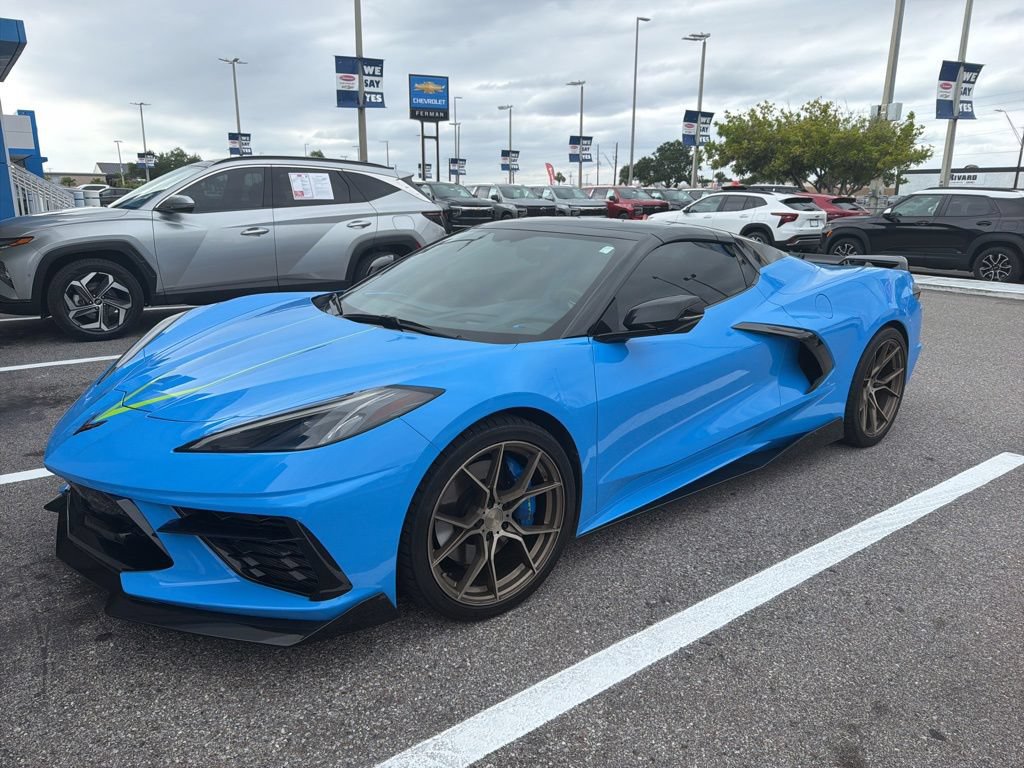 Used 2022 Chevrolet Corvette Stingray Premium Conv w/ Z51 Performance Package RWD image 1