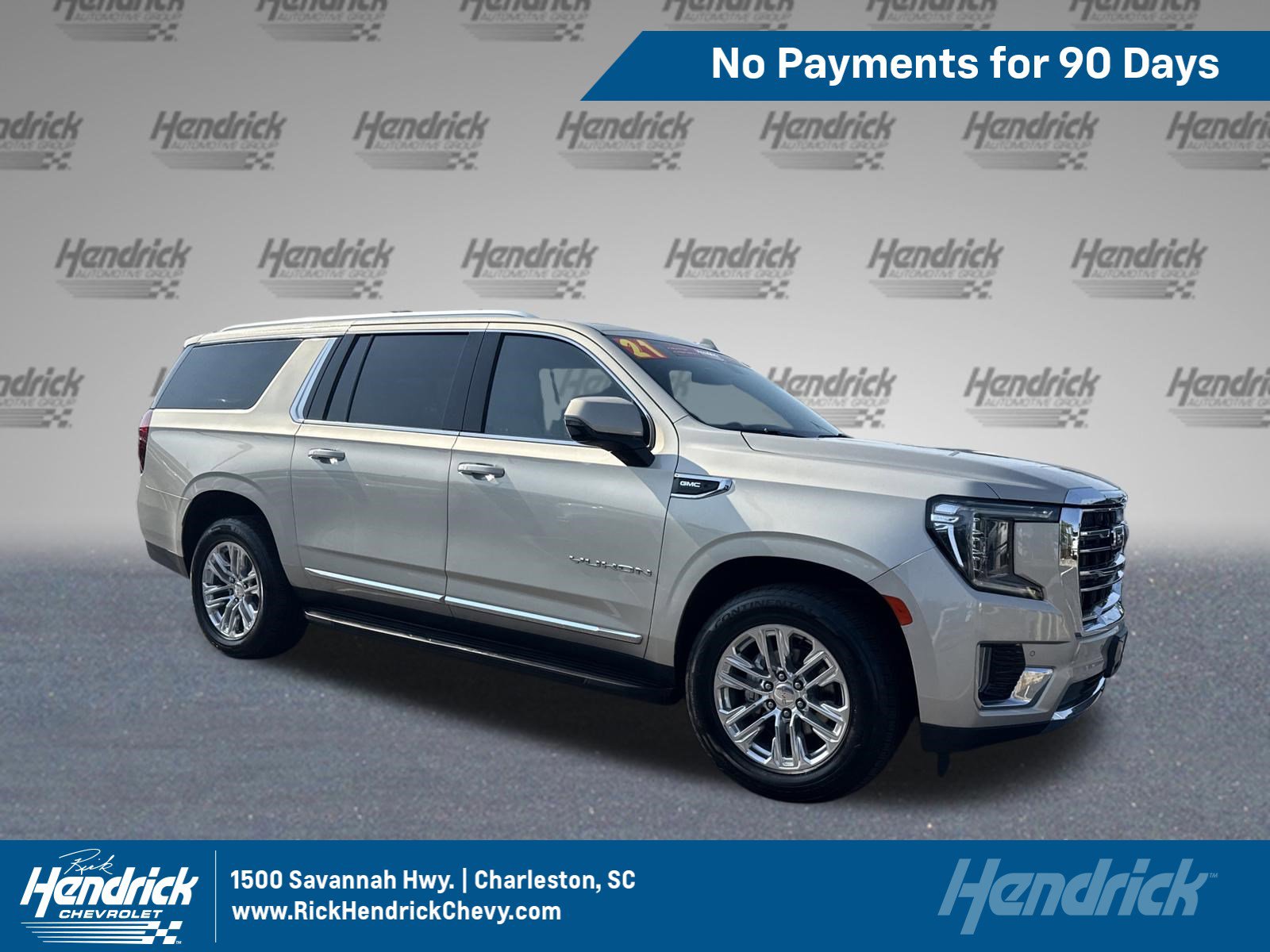 Used 2021 GMC Yukon XL SLT w/ SLT Luxury Plus Package AWD/4WD image 1