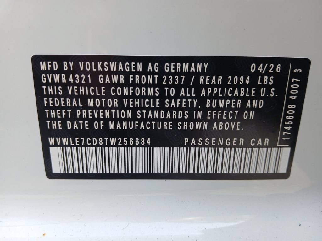New 2026 Volkswagen GTI S FWD image 29