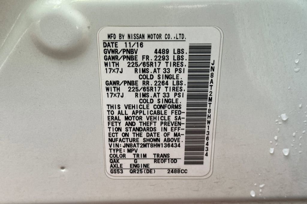 Used 2017 Nissan Rogue S FWD image 28