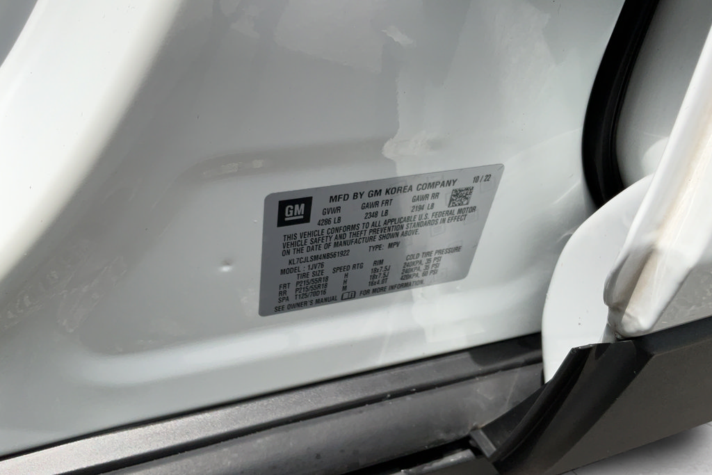 Certified 2022 Chevrolet Trax LT w/ Sport Edition FWD image 26