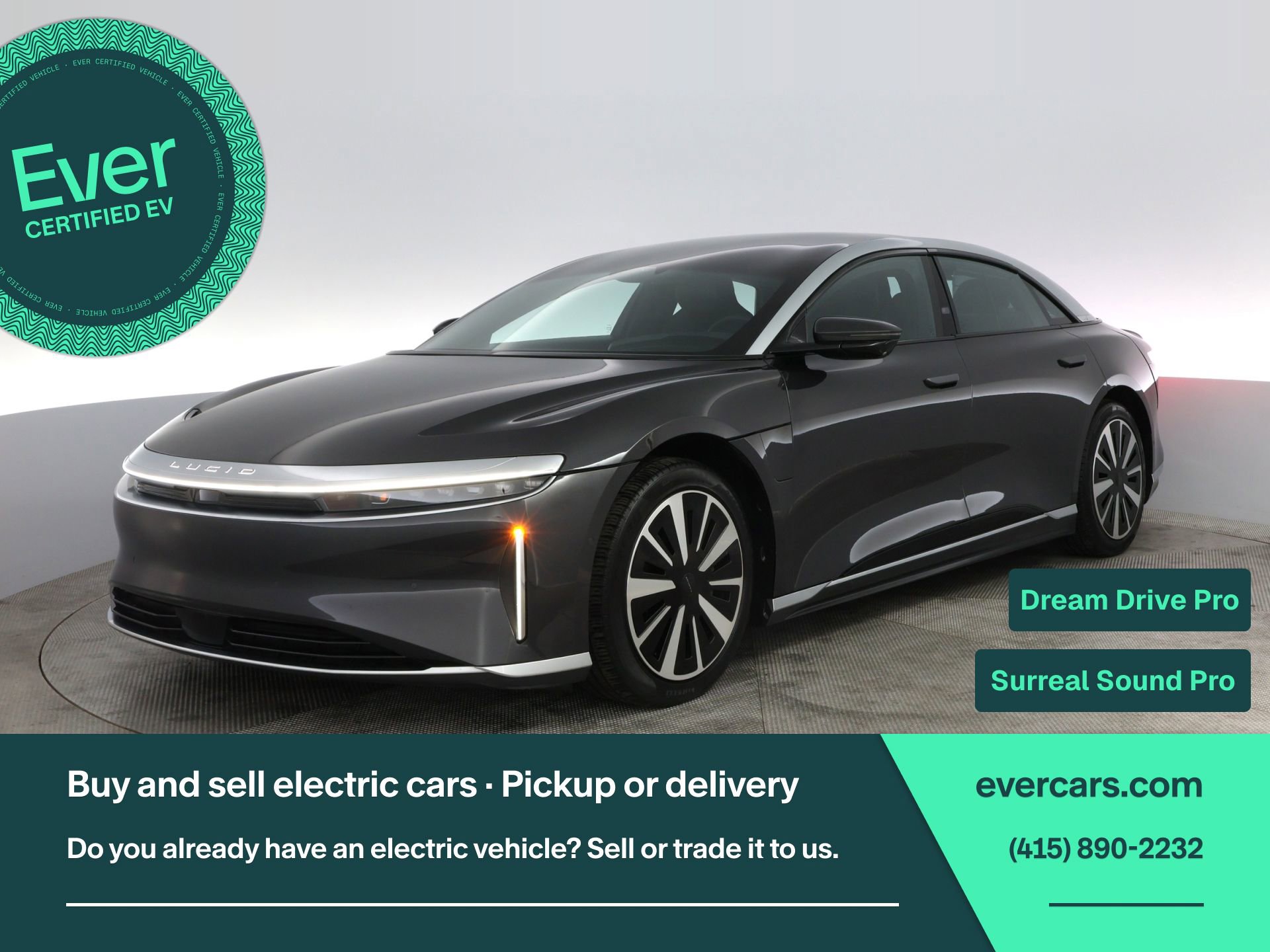 Used 2023 Lucid Air Touring image 1