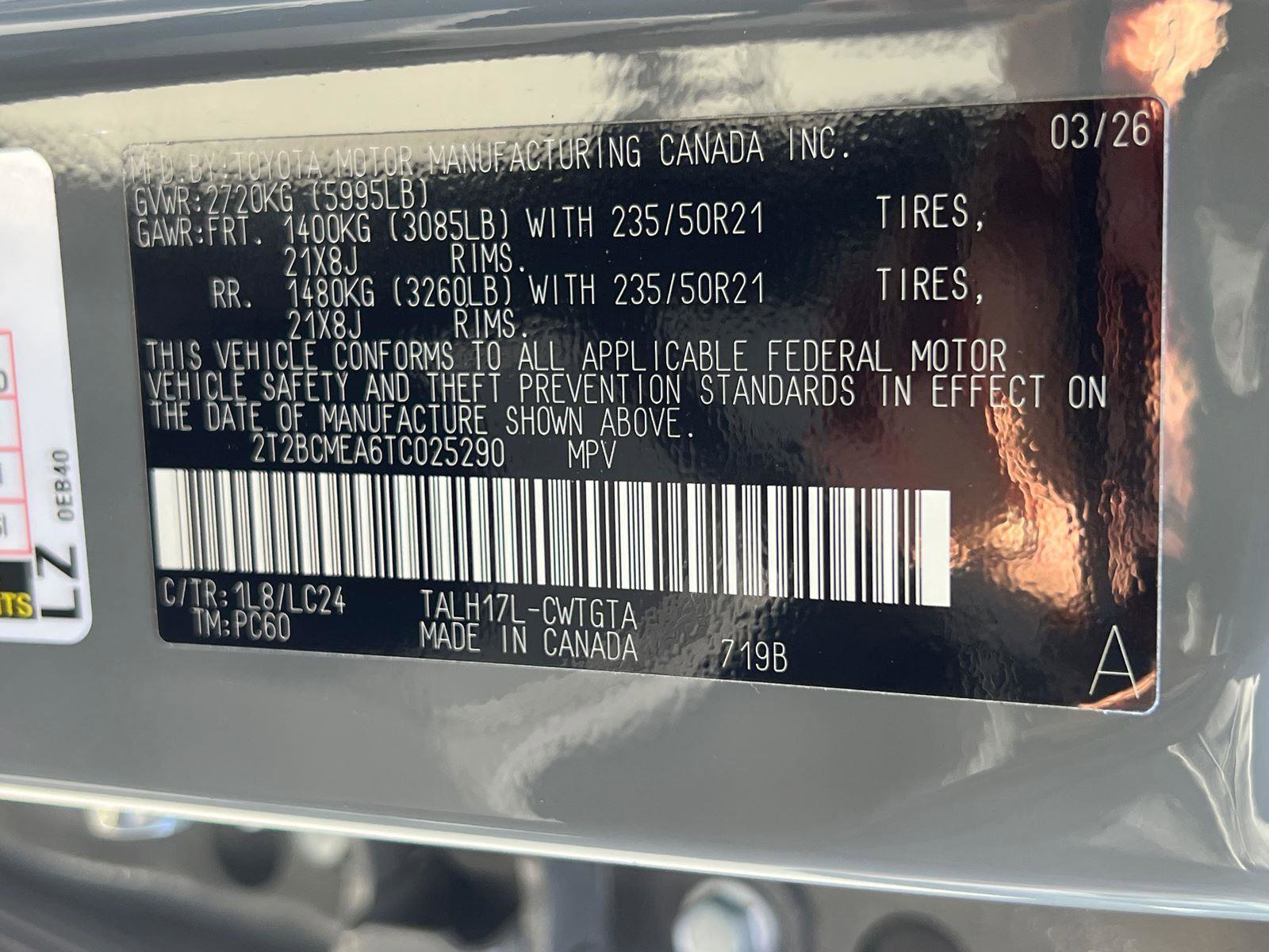 New 2026 Lexus RX 500h F Sport image 27