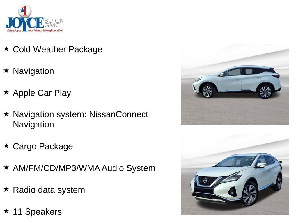 Used 2019 Nissan Murano SL w/ Cargo Package image 9