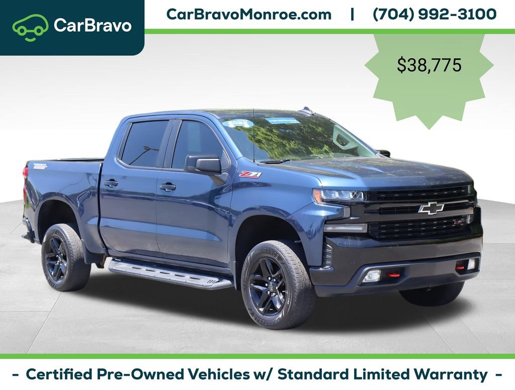 Certified 2022 Chevrolet Silverado 1500 LT Trail Boss w/ Bed Protection Package AWD/4WD image 8