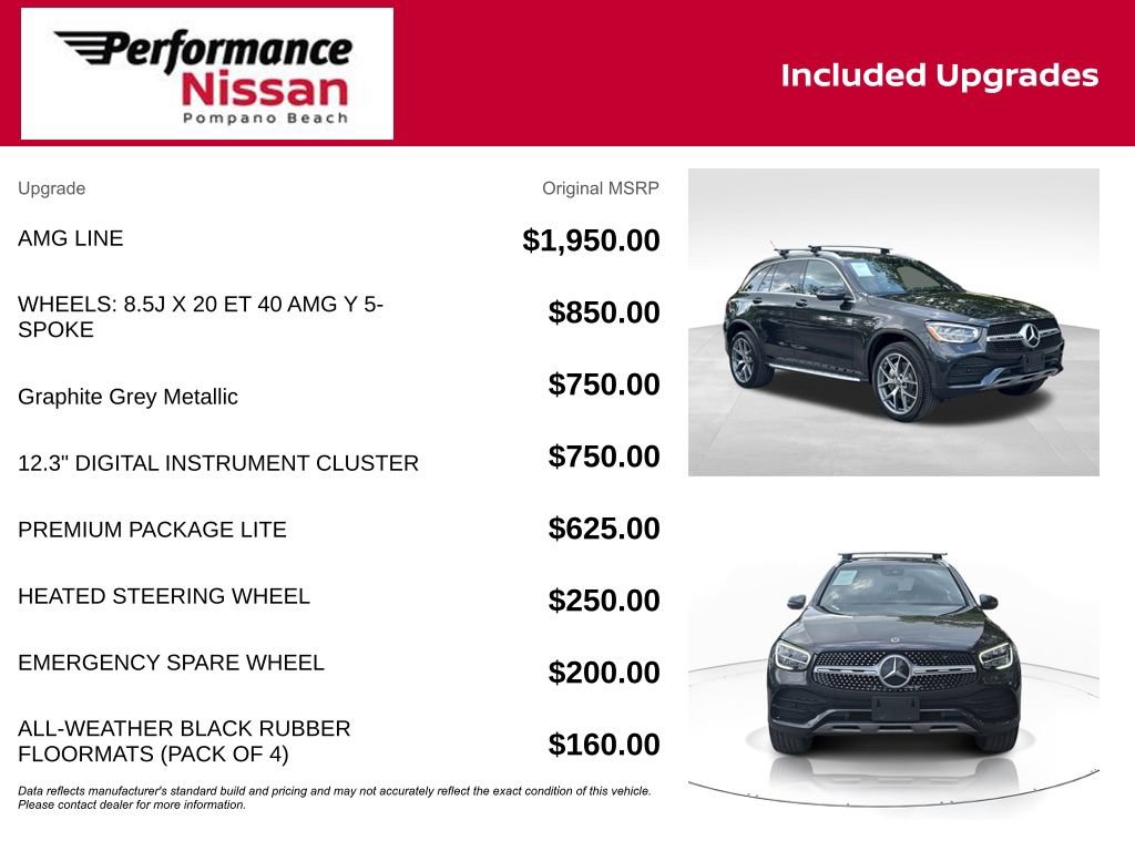 Used 2022 Mercedes-Benz GLC 300 4MATIC w/ AMG Line image 7