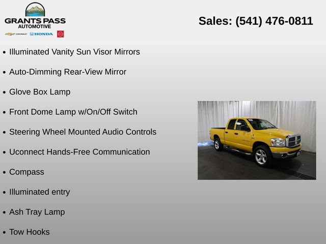 Used 2007 Dodge Ram 1500 Truck SLT w/ Navigation Convenience Group AWD/4WD image 25