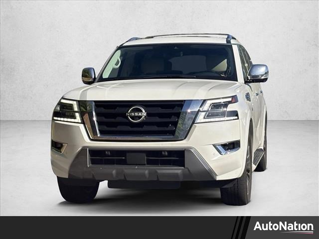 Used 2021 Nissan Armada Platinum w/ Captain's Chairs Package