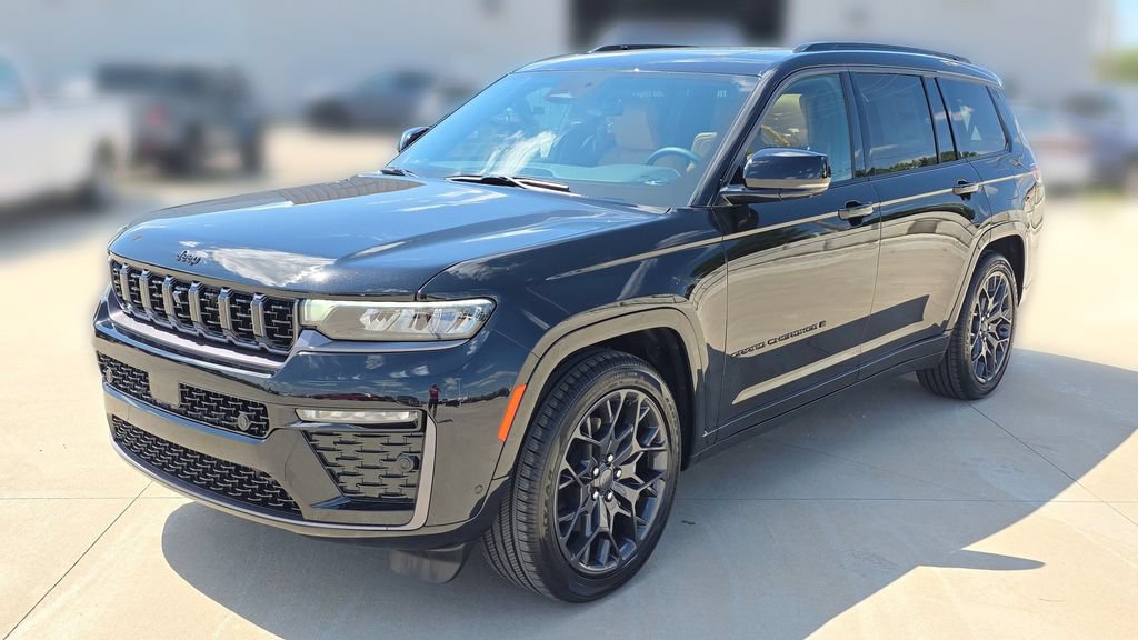New 2026 Jeep Grand Cherokee L Summit w/ Obsidian Package AWD/4WD 360° Tour