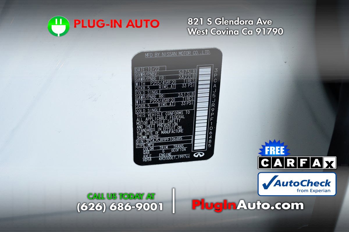 Used 2023 INFINITI QX55 Luxe w/ Cargo Package image 10