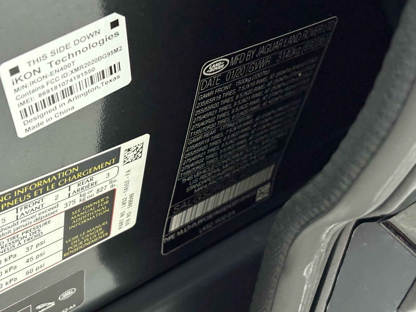 Used 2020 Land Rover Range Rover HSE AWD/4WD image 48