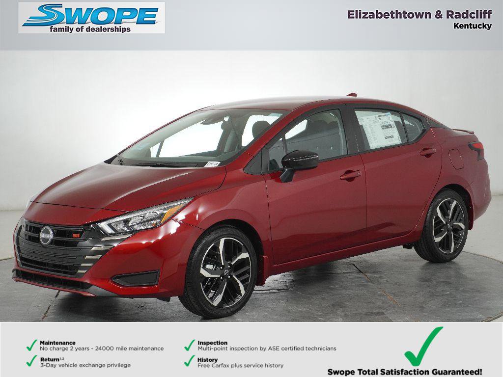 New 2025 Nissan Versa SR w/ Trunk Package image 8