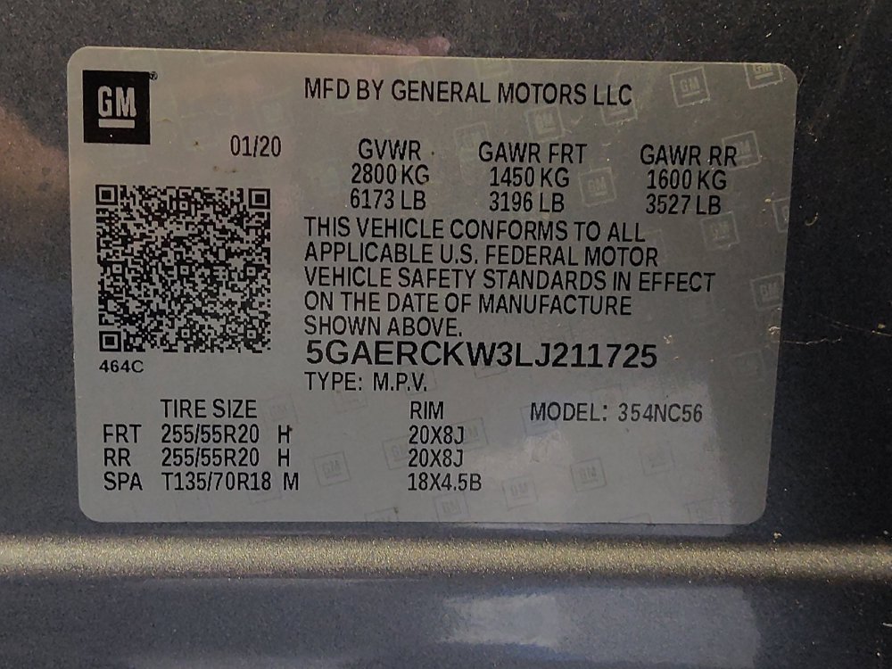 Used 2020 Buick Enclave Premium w/ Surround and Sites Package FWD image 33