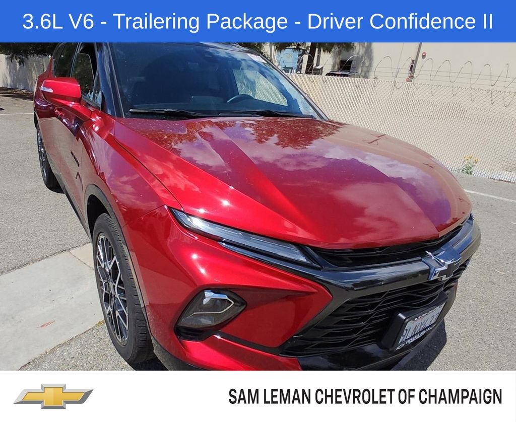 Used 2024 Chevrolet Blazer RS w/ Driver Confidence II Package FWD image 1