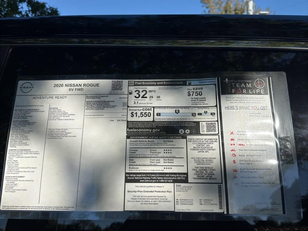 New 2026 Nissan Rogue SV image 12