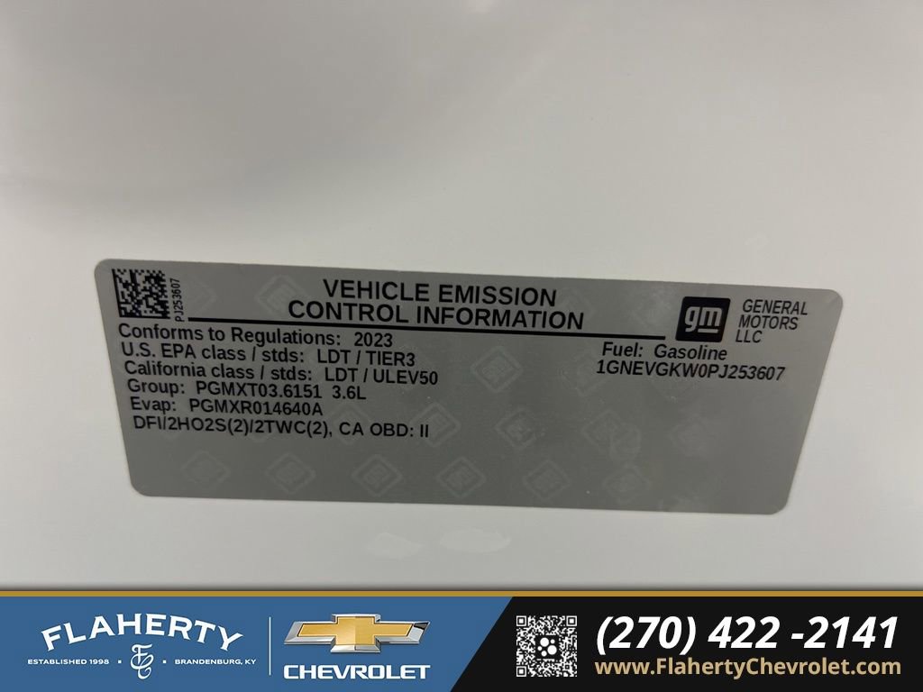 Used 2023 Chevrolet Traverse LT w/ LPO, Floor Liner Package image 17