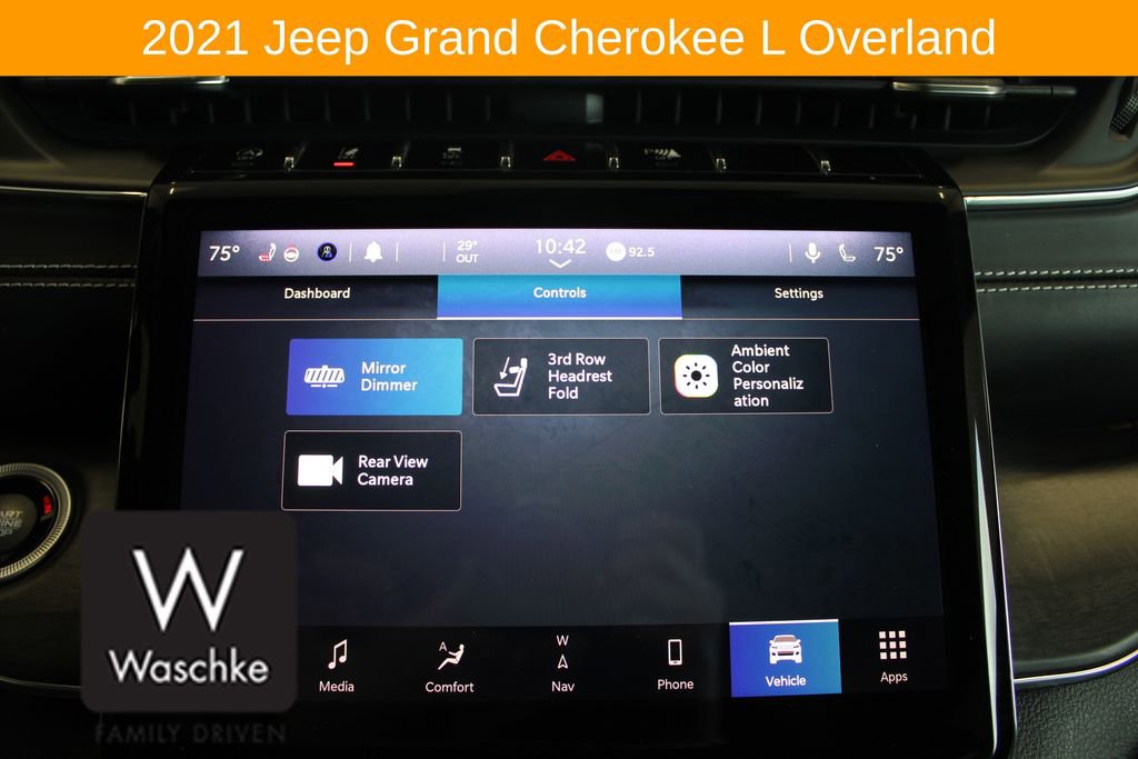 Used 2021 Jeep Grand Cherokee L Overland AWD/4WD image 59