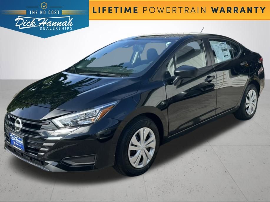 New 2025 Nissan Versa S w/ Trunk Package