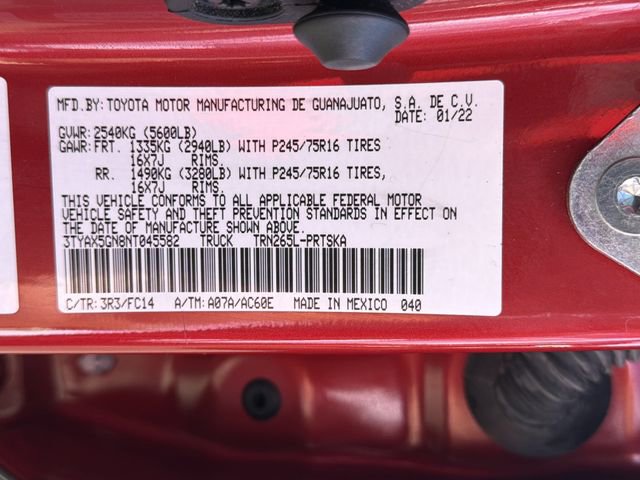 Used 2022 Toyota Tacoma SR5 image 31