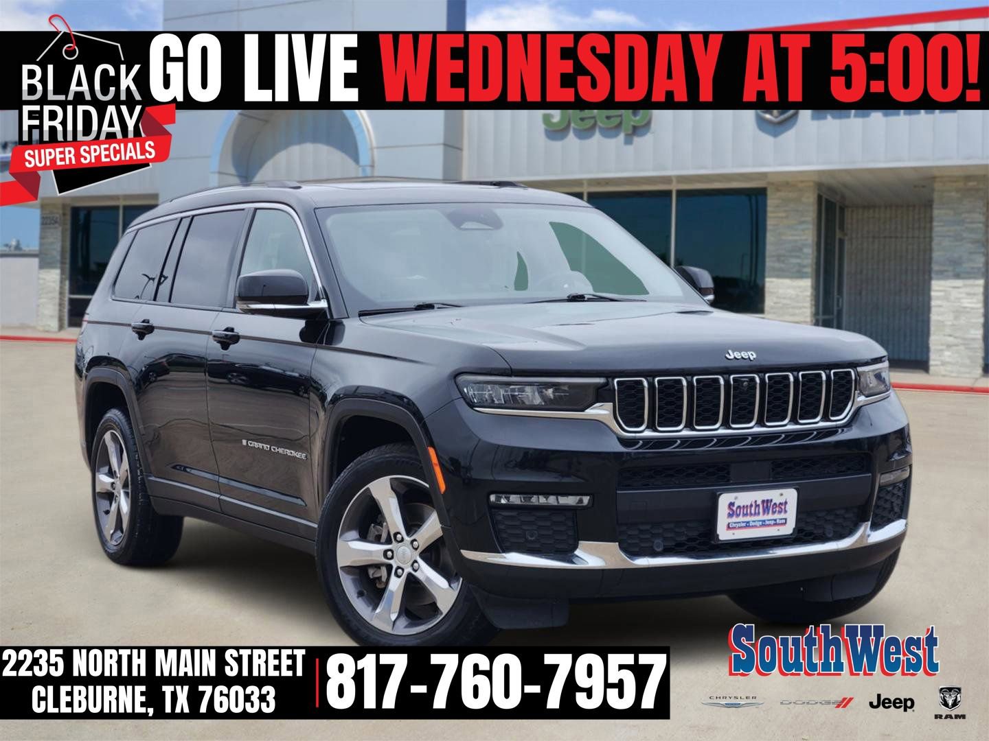 Used 2021 Jeep Grand Cherokee L Limited w/ Luxury Tech Group II